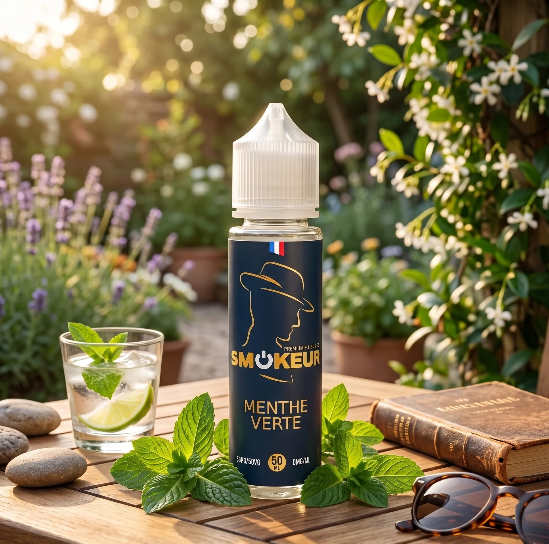 Menthe Verte 50ml - Smokeur dans son décor illustratif