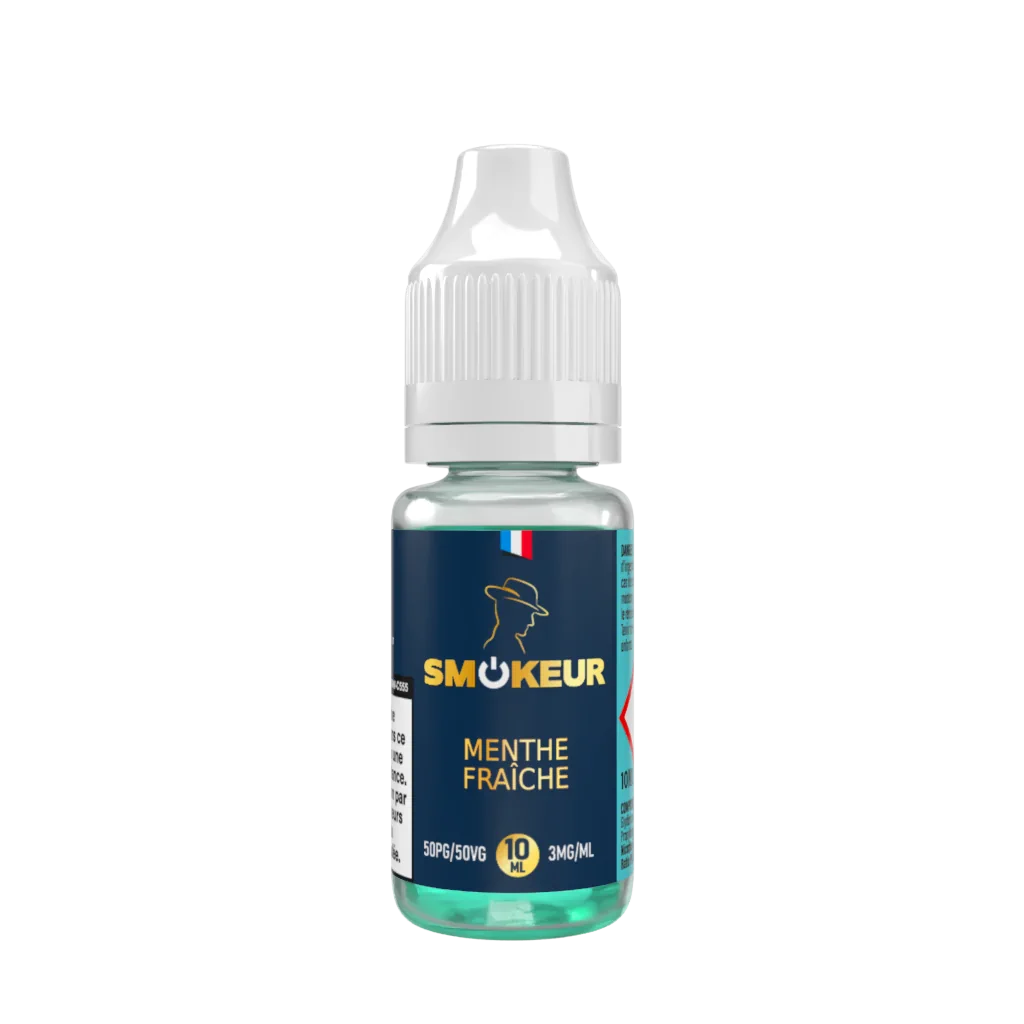 Menthe Fraîche 10ml - Smokeur dans son décor illustratif