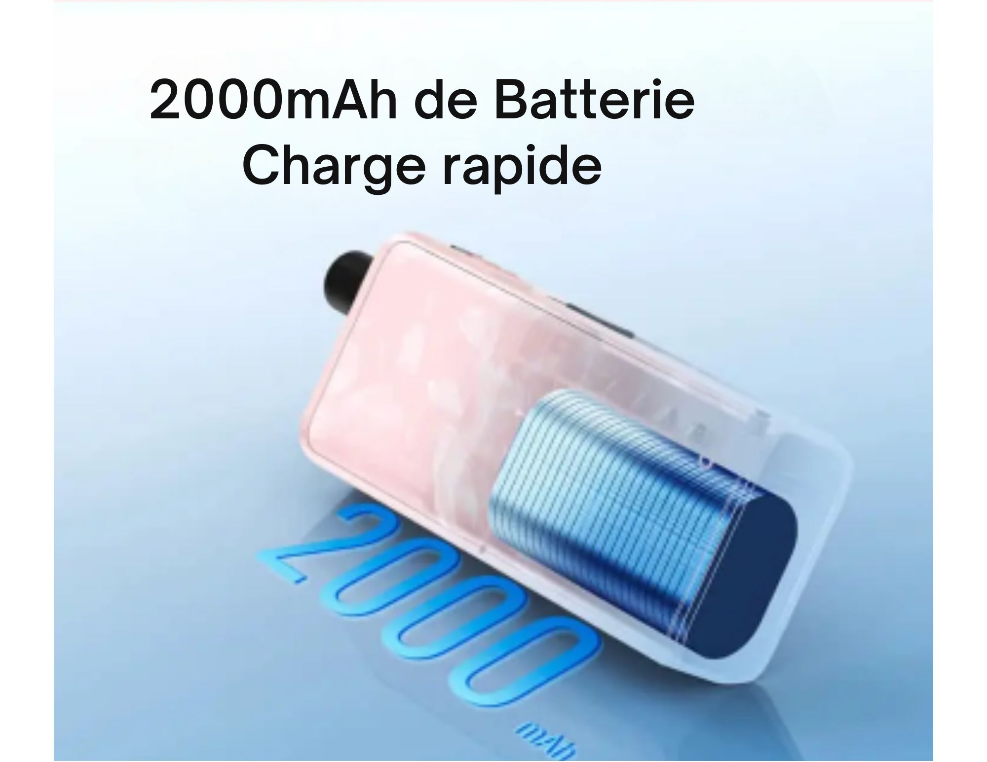 Image de la batterie de 2000mAh du kit Apex de Vaporesso