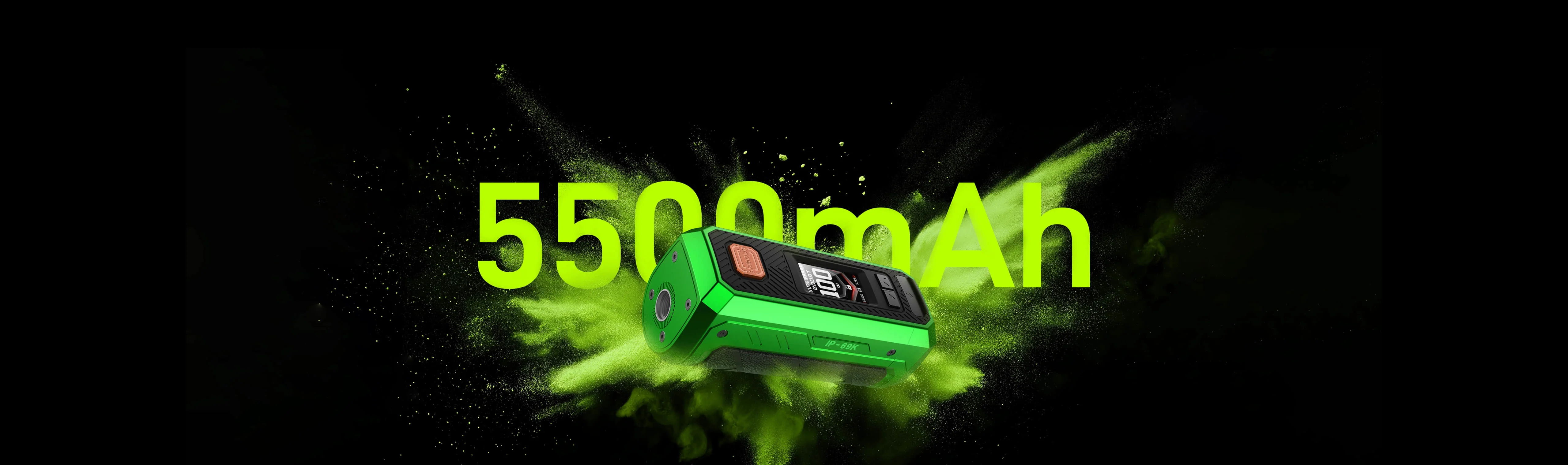 Box Armour Ultra Vaporesso, illustration autonomie