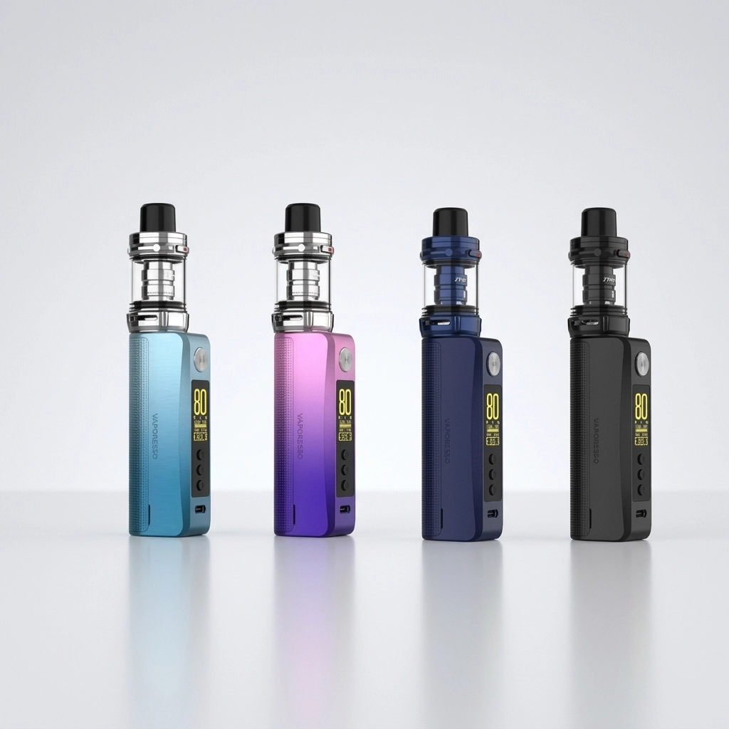 Kit Gen 80S Itank 2 edition, en Sky Blue, Neon Purple, Blue et Black