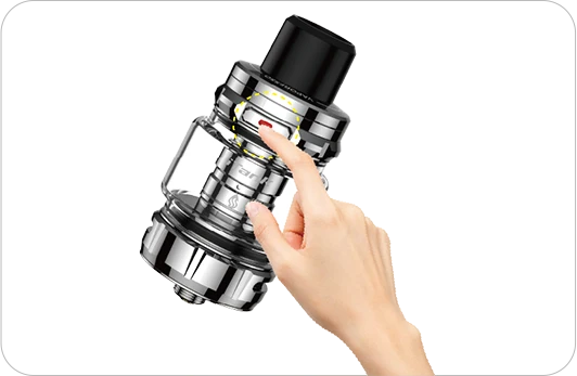 Itank 2 Vaporesson, Bouton