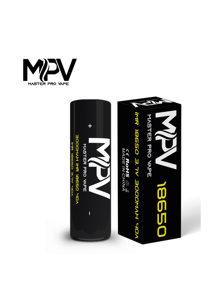 Accu MPV 3000 mAh 18650 avec sa boite