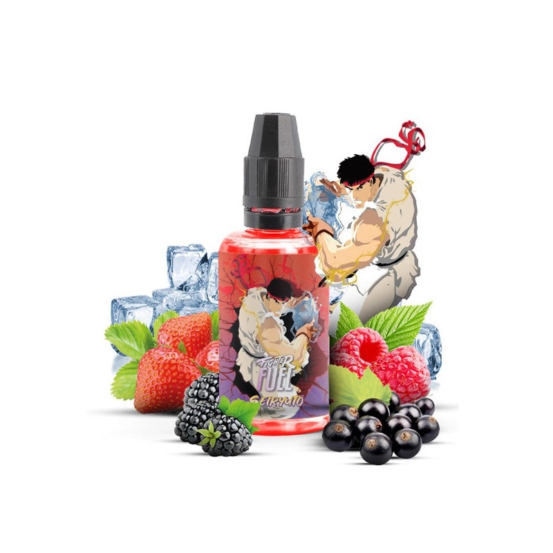 Arôme Seiryuto 30ml Fighter Fuel, illustré