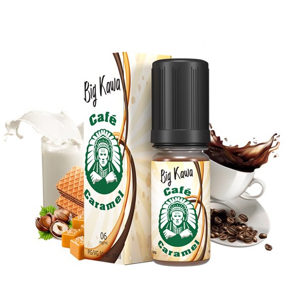 Fiole 10ml big kwa , e liquide au café