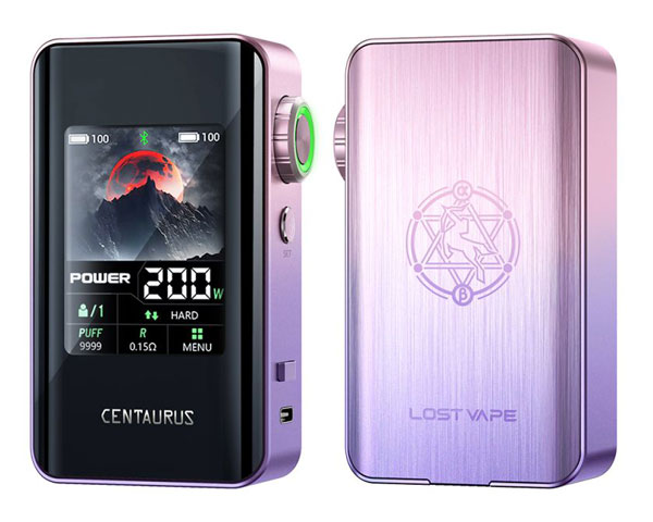 Box Centaurus BT200 Lost Vape Pink Purple