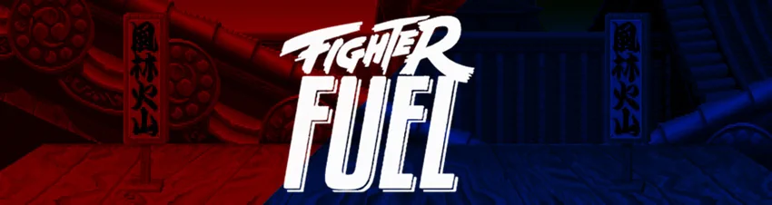 Bannière bi-colors Fighter Fuel e-liquide