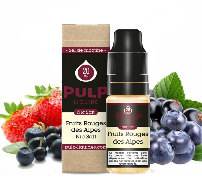 Fruits Rouges des Alpes NS 10ml en sels de nicotine