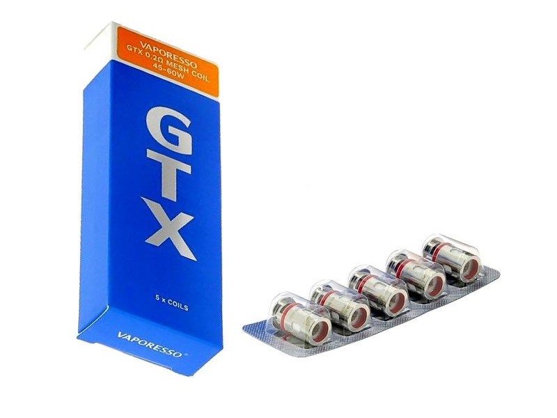 Résistance GTX Vaporesso en 0.2 ohm avec boite