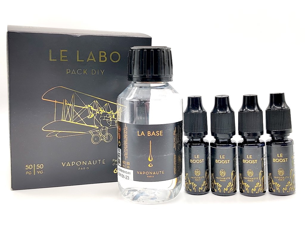 Pack le labo en dosage 6mg base neutre avec ses 4 boosters