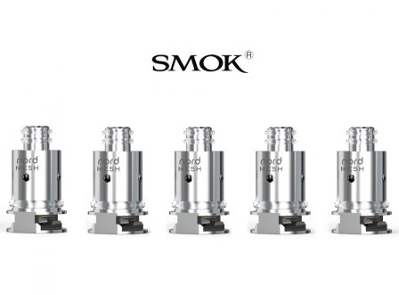Photo de 5 Résistances NORD de SMOK MESH