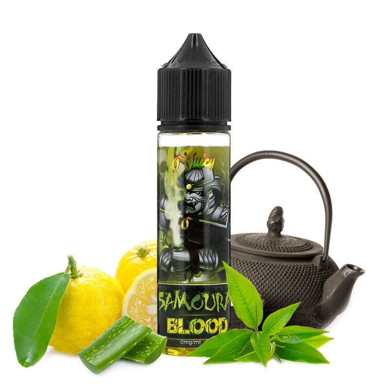 E-liquide 10 ml samouraï avec du yuzu thé.