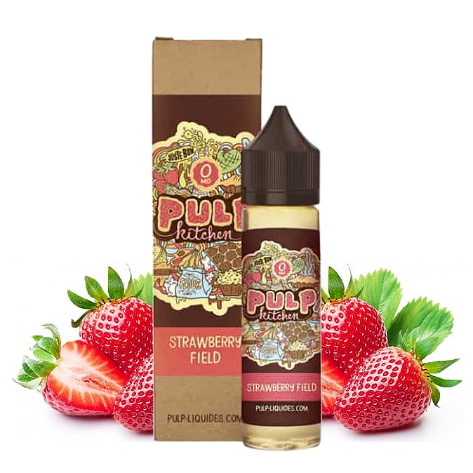 Photo d'un Flacon de eliquide strawberry field de pulp en 50 ml