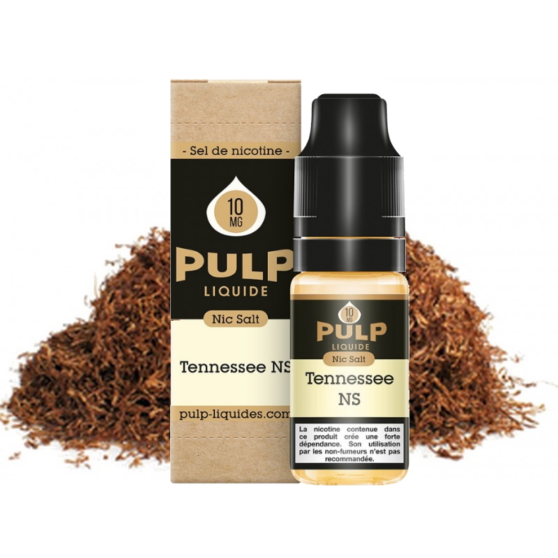 Tennesse Sels de Nicotine Pulp avec du tabac et son emballage