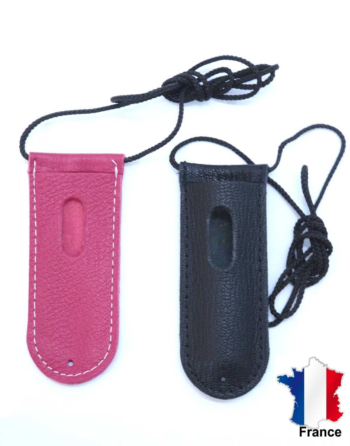Tour de cou Ego Aio Joetech en noir et Fuchsia