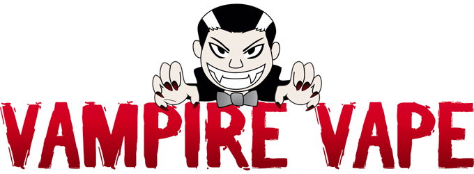 Logo Vampire Vape écrit en rouge
