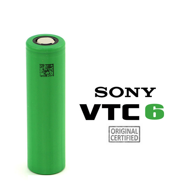 Accumulateur SONY VTC6A 21700 4000mAh 35A Flat-Top - Vapo-DEPOT